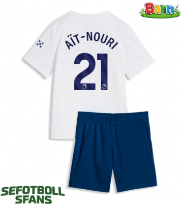 Manchester City Rayan Ait-Nouri #21 Tredjeställ Barn 2026-27 Kortärmad (+ Korta byxor)